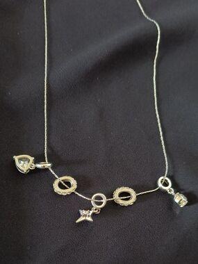 Target Gold-Tone Star & Ring Charm Layering Necklace